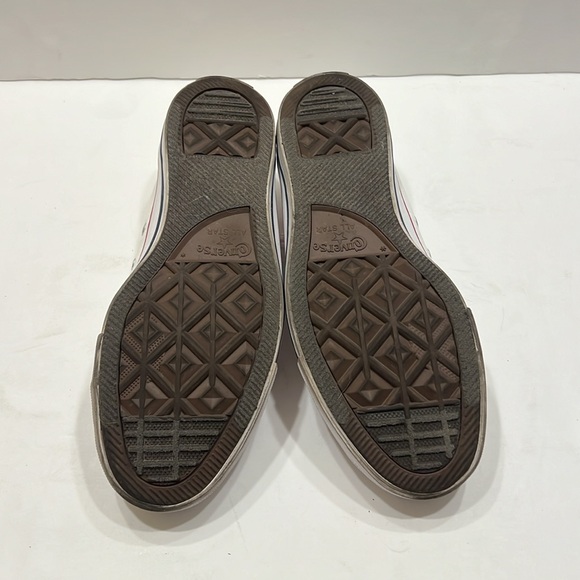 Converse low top, tennis shoes, men’s white size 8 - Picture 5 of 7